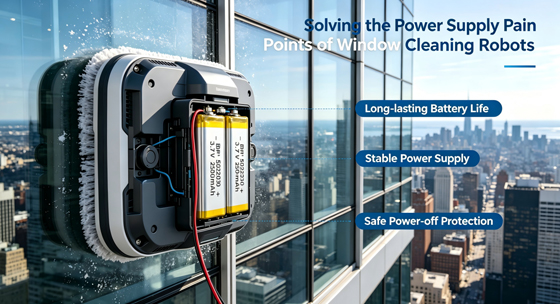 Solving Power Challenges for Window-Cleaning Robots: High-Quality Lithium Batteries for Safer High-Altitude Work