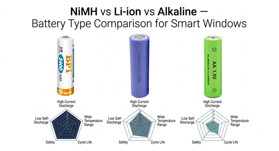 BPI Low Internal Resistance, Wide-Temperature, Long-Cycle Battery Solutions for Electric Windows & Doors