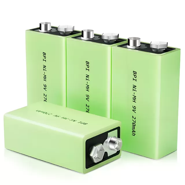 9V Ni-MH Batteries