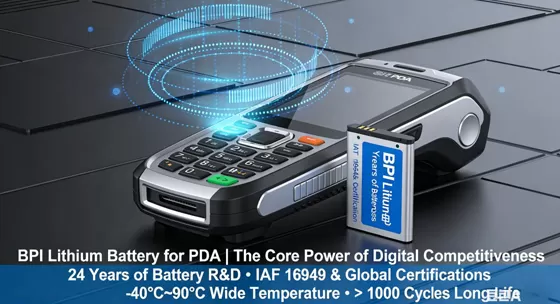 The Invisible Power Source Defines Digital Competitiveness — A Complete Analysis of BPI Special Lithium Batteries for PDAs