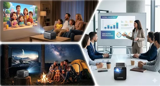 The“Energy Cornerstone”Alongside Light and Shadow: The Technical Value of BPI Lithium Batteries in the Field of Portable Projectors
