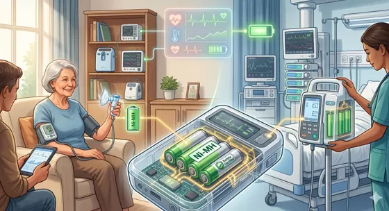 Guarding the Red Line of Life: Why Are High-Safety Ni‑MH Batteries the “Anchor” for Portable Medical Devices?